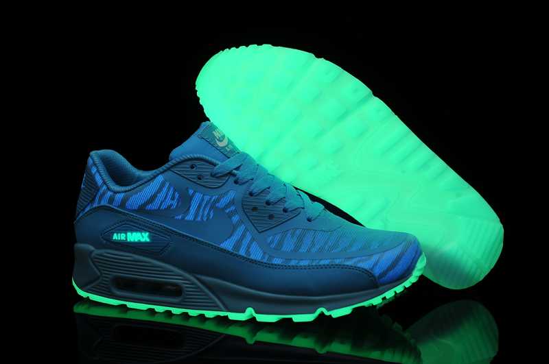 Nike Air Max 90 Glow In The Dark Cuir Prix Usine Nike 90 Air Max
